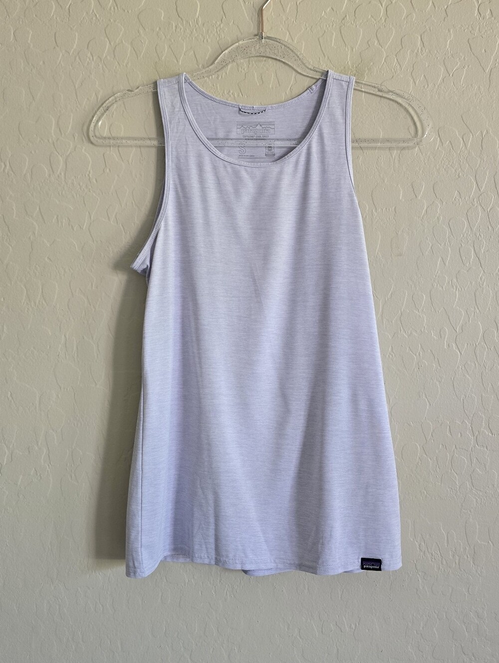 Patagonia Capilene Cool Women's Tank Top Size Small Light Purple